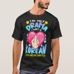 Drama coreano Camisetas para mujeres kdrama moda