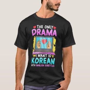 Drama coreano Camisetas para mujeres kdrama moda