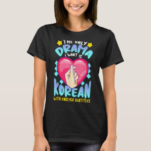Drama coreano Camisetas para mujeres kdrama moda