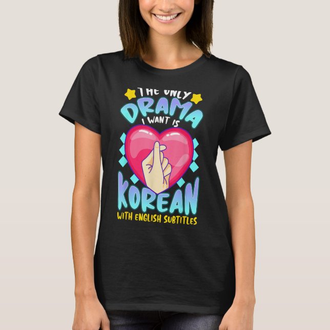 Drama coreano Camisetas para mujeres kdrama moda (Anverso)