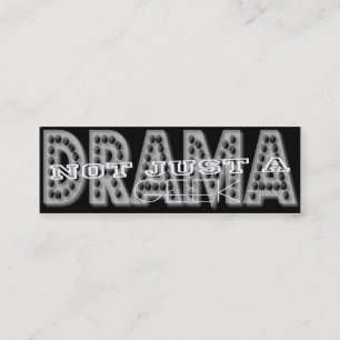 Drama Geek - Tarjeta personal de medios sociales