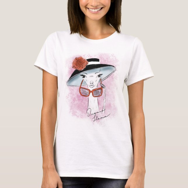 Drama llama camiseta (Anverso)