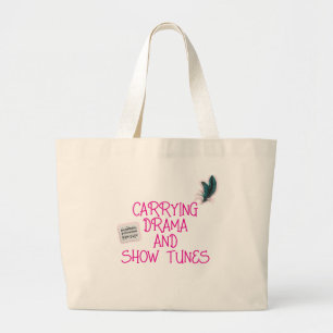 Drama y Mostrar la bolsa de tote de los tunes