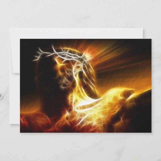 Dramático Jesús Crucifixión (Anverso)