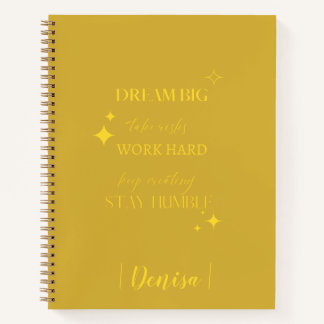 Dream Big | Añadir el diario de nombres