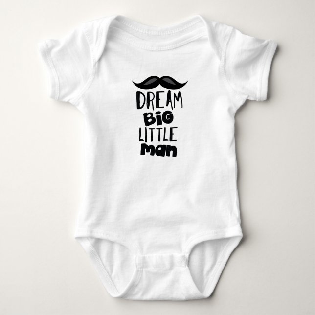 Dream Big Baby Jersey Bodysuit (Anverso)