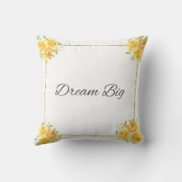 Dream Big Cojín decorativo