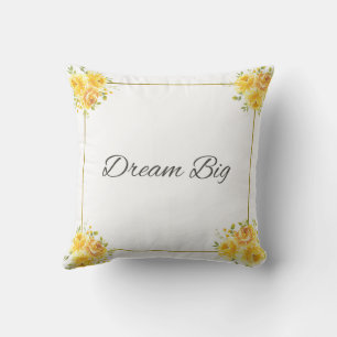Dream Big Cojín decorativo