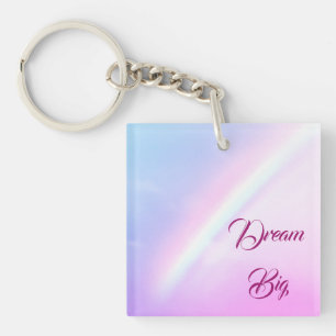 Dream Big Keychain, Sueño Grande Llavero