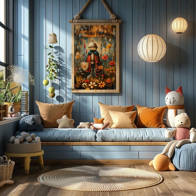 Dream Big, Little One - Póster Motivador infantil. (Subido por el creador)