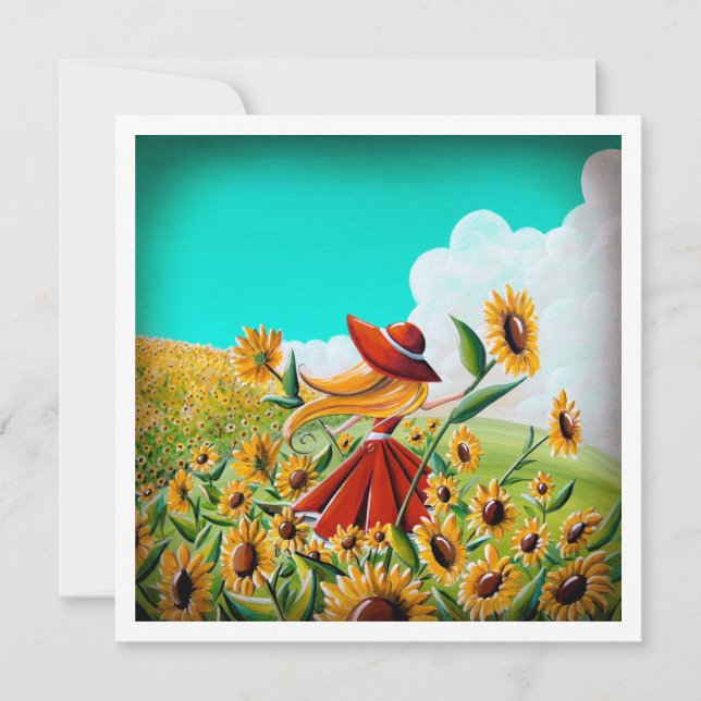 Dream Chaser - Chica del girasol (Anverso)