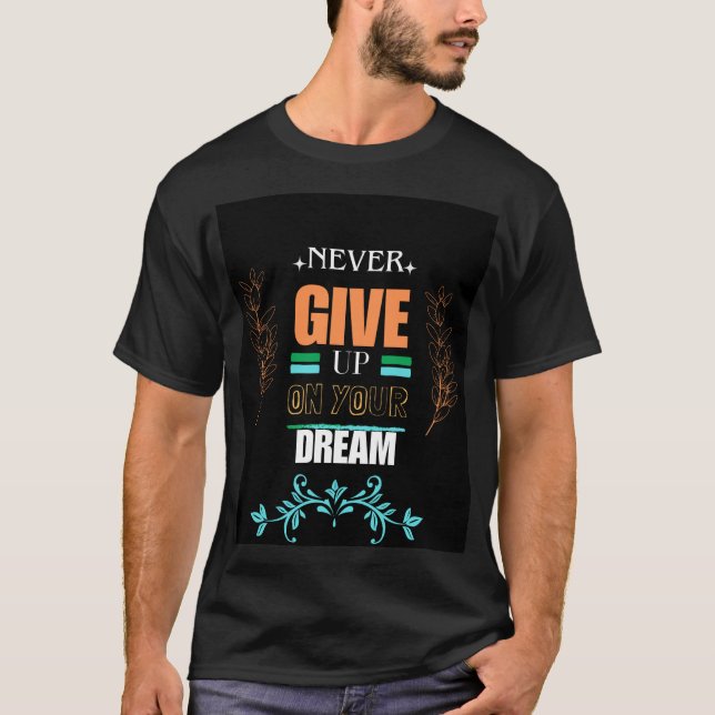 Dream Guardian Tee: Citas diseñan camiseta (Anverso)