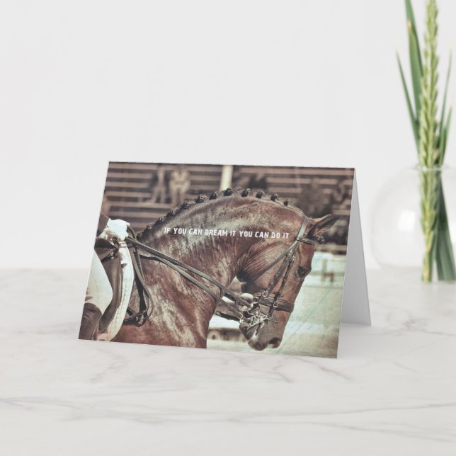 DREAM Tarjeta de felicitación IT (Anverso)