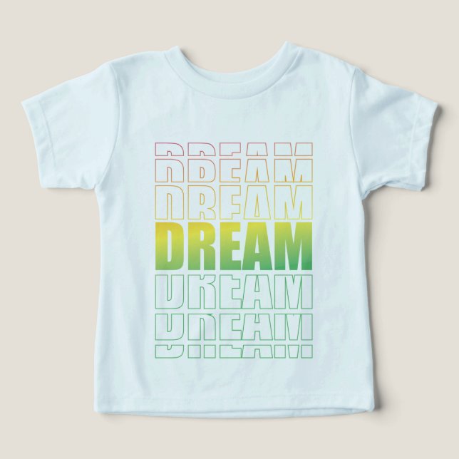 Dream Typography – Gradient Aesthetic Motivational (Diseño delantero )