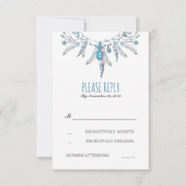 dreamcatcher boho boda rsvp