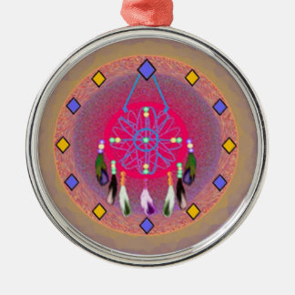 Dreamcatcher subió el ornamento