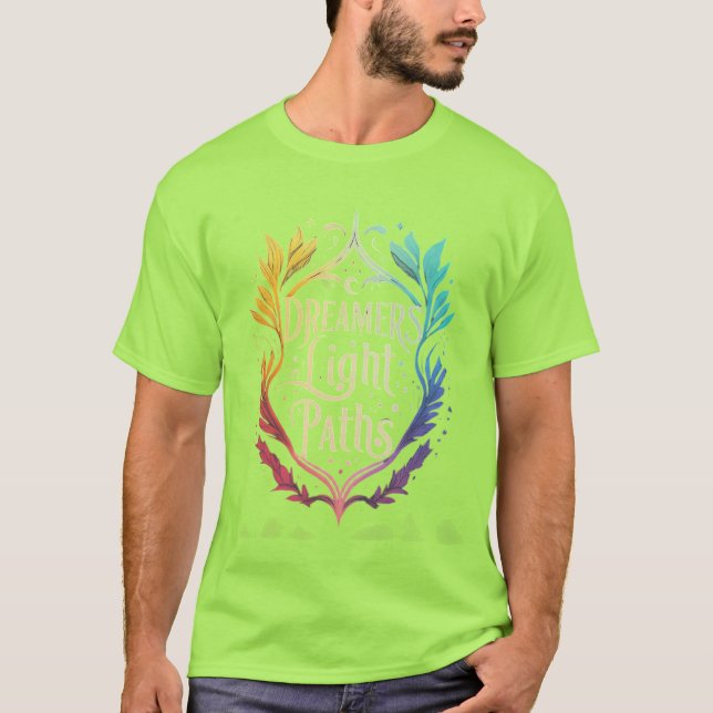 Dreamers Light Paths Camisetas de los hombres (Anverso)