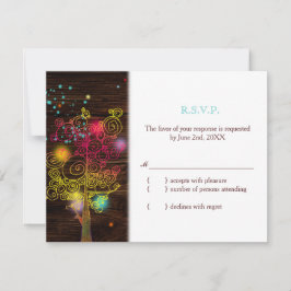 Dreaming Trees Boda Única RSVP