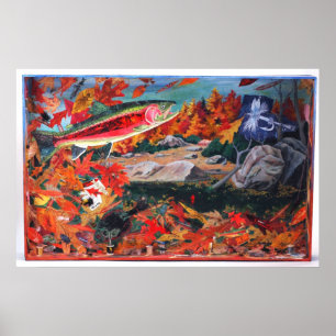 "Dreams Tyer Fly", ligado a la mosca, arte de mont