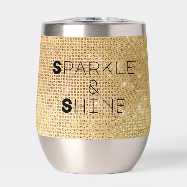 Dreamy Glitzy Gold Sparkle (Frente)