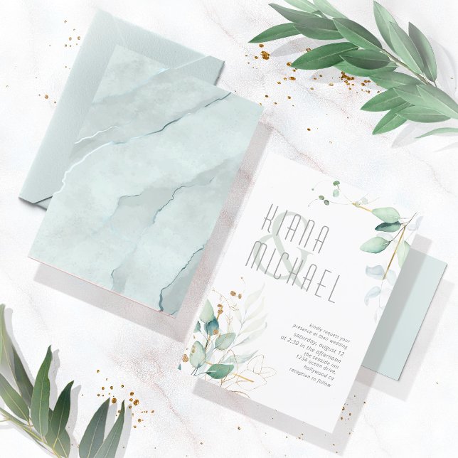 Dreamy Greenery Boda Green/Blue ID817 (Subido por el creador)