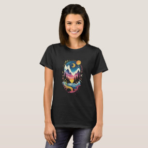 Dreamy Mountain Adventure - Camiseta de arte de la