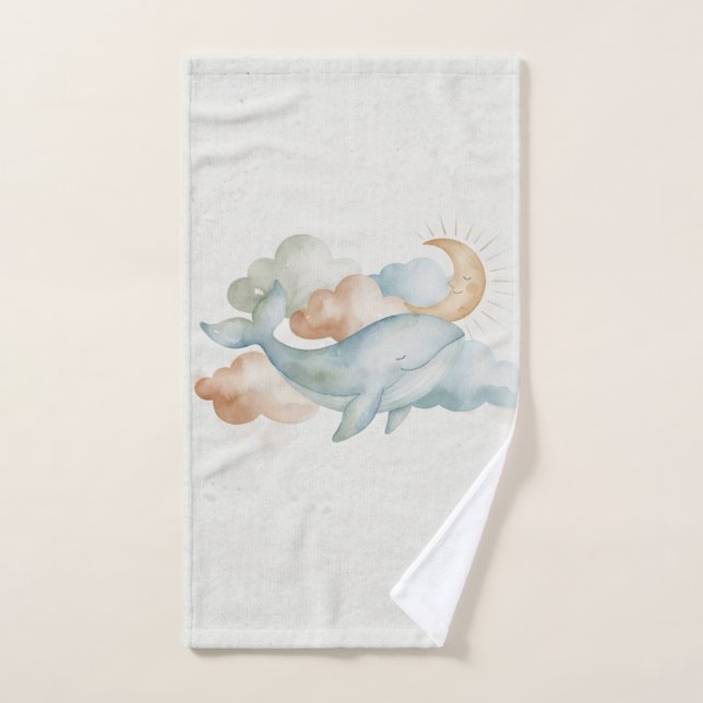 Dreamy Ocean and Cloud Bath Towels  (Toalla de mano)