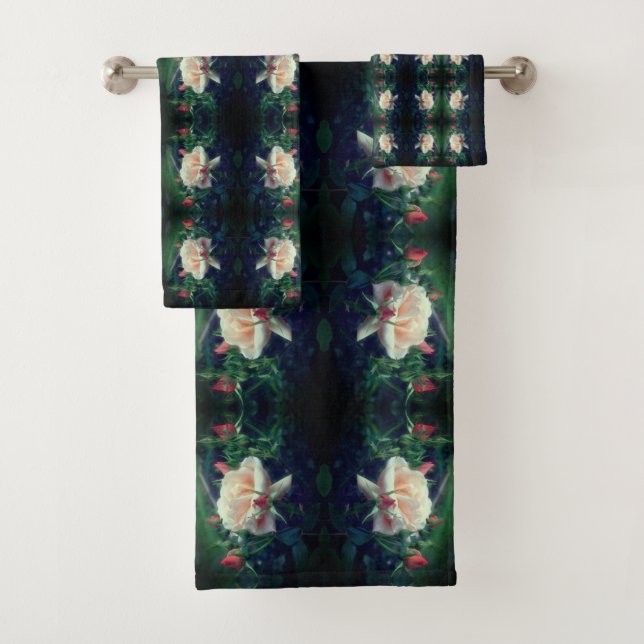 Dreamy Peach Rosa Y Buds Resumen (In situ)