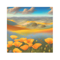 Dreamy pinta arte mural Metalizado