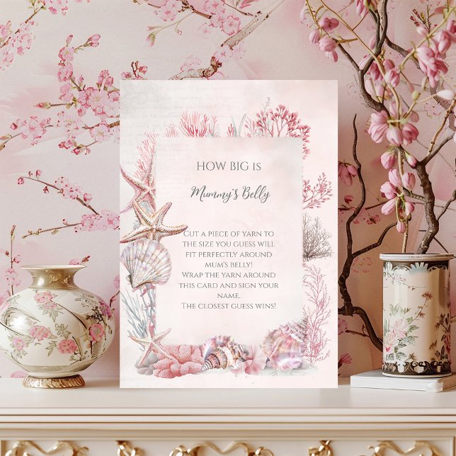 Dreamy Under the Sea Baby Shower Gran Belly (Subido por el creador)