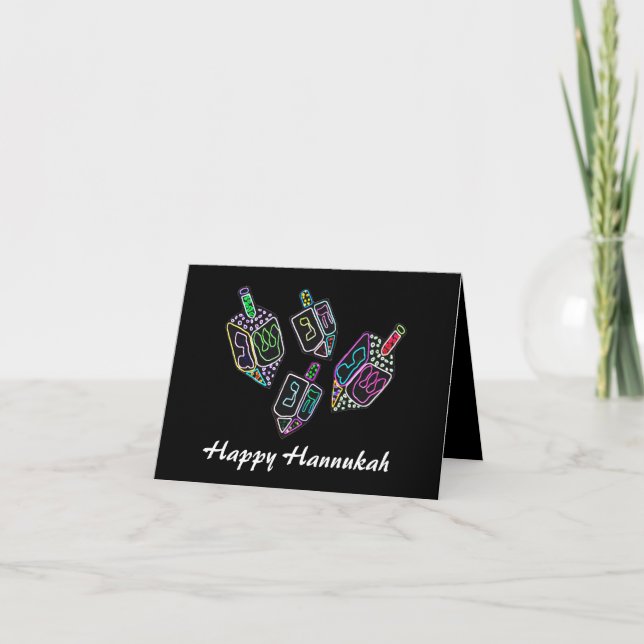 Dreidel, Dreidel, tarjetas de Dreidel (Anverso)