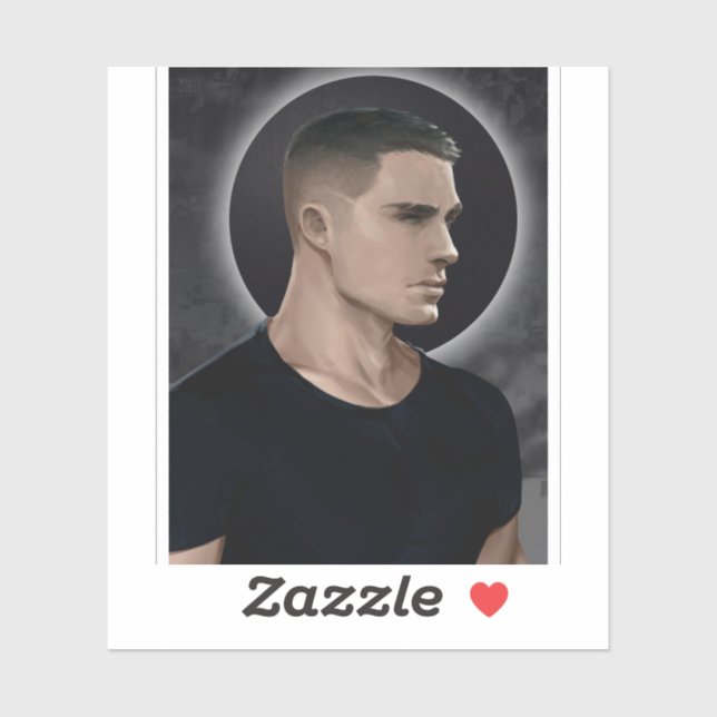 Drengr Pegatina FoA @falloutbryan (Hoja)