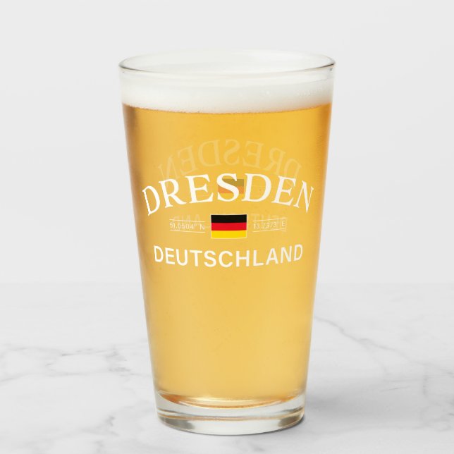 Dresden Deutschland Coordenadas Alemán (Anverso (lleno))