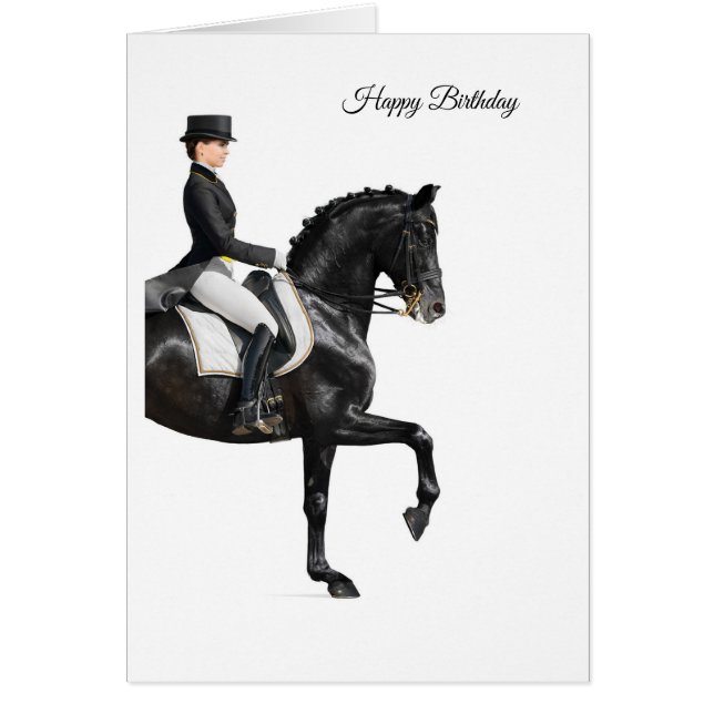 Dressage Birthday (Frente)