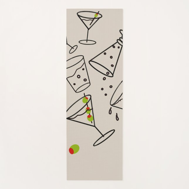 Drinks Yoga Mat (Anverso)