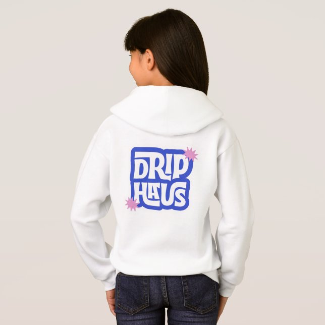 Drip Haus – Logotipo Retro Divertido (Reverso completo)