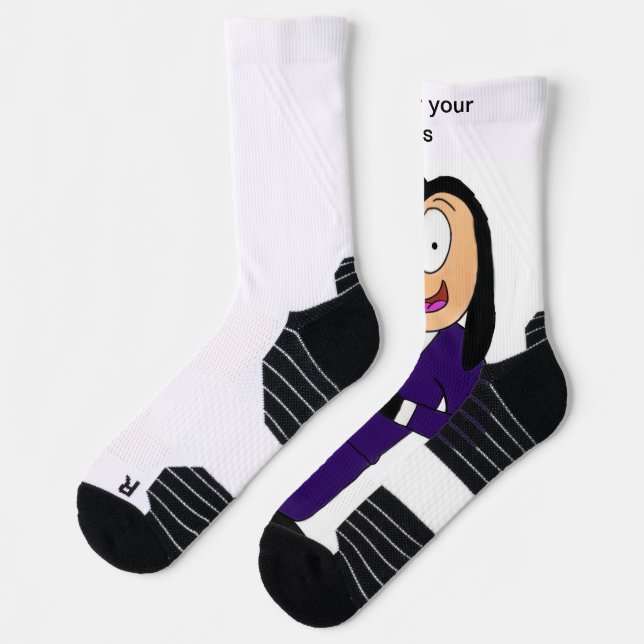 Drippy el Perro - Calcetines Unisex (Izquierda)