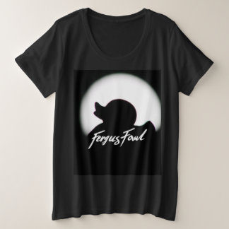 Drk Luna Llena FergusFowl Más camiseta de mujeres