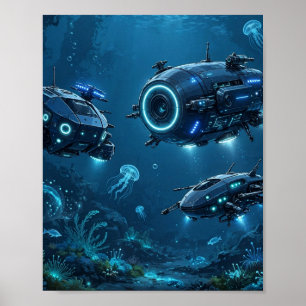 Drones de Aguas Profundas — Arte de Exploración de