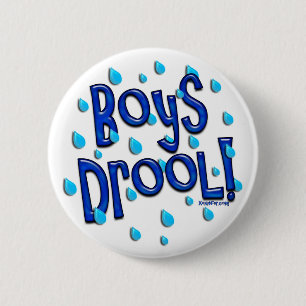 ¡Drool de los muchachos! Botón