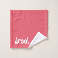 "drool" Divertido Gracioso! Limpiar la cara de sus