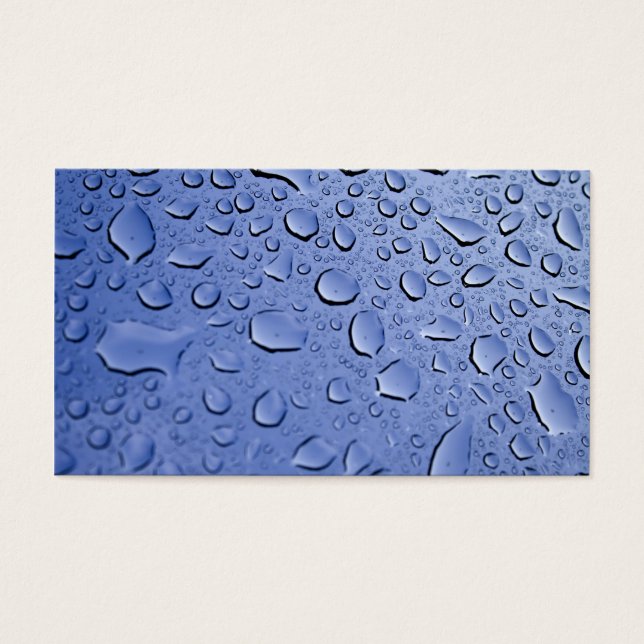 Droplets Blue Water (Frente)