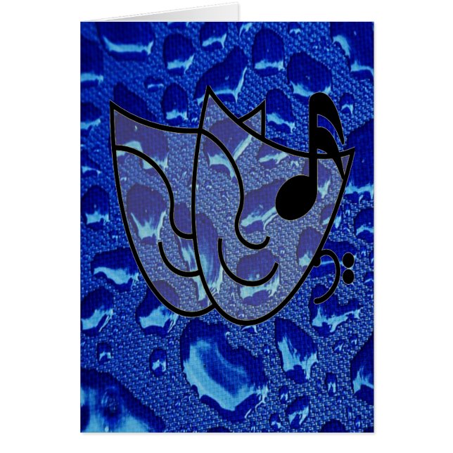 Droplets Deep Blue Water (Frente)