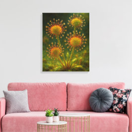 Drosera: Elegancia Tóxica Arte Impresionista