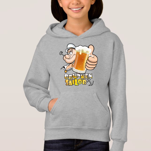 Drunken Sailor | Kids Hoodie (Anverso)