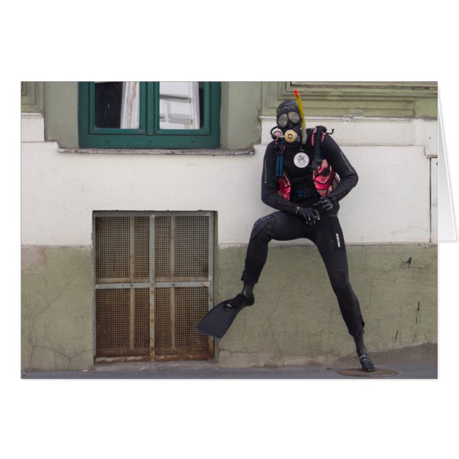 Dry Scuba Diver (Anverso (Horizontal))