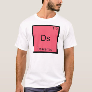 Ds - Camiseta de símbolo de elemento de química di