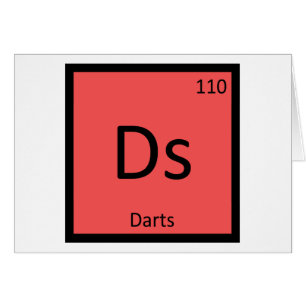 Ds - Símbolo de la tabla periódica de Química Depo
