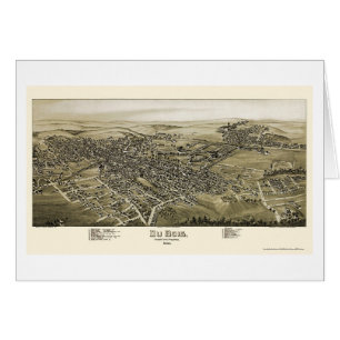 Du Bois, mapa panorámico del PA - 1895