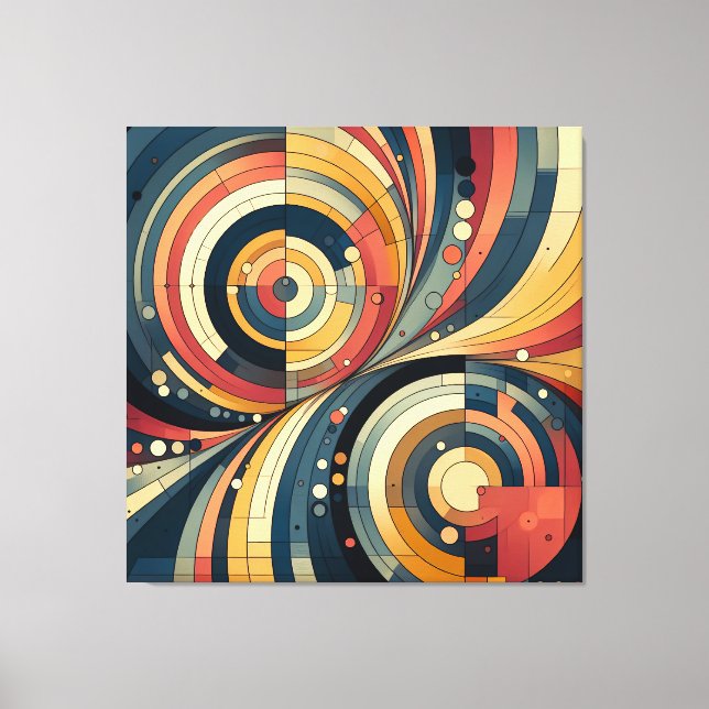 Dualidad - Bauhaus - Arte de lienzo (Anverso)